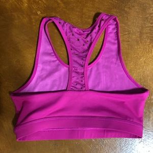 Mono B Sports Bra Pink Purple Medium